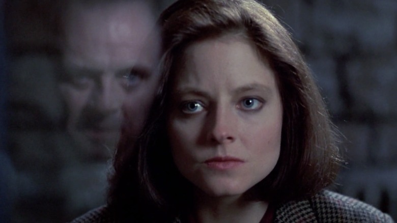 Hannibal haunts Clarice in The Silence of the Lambs