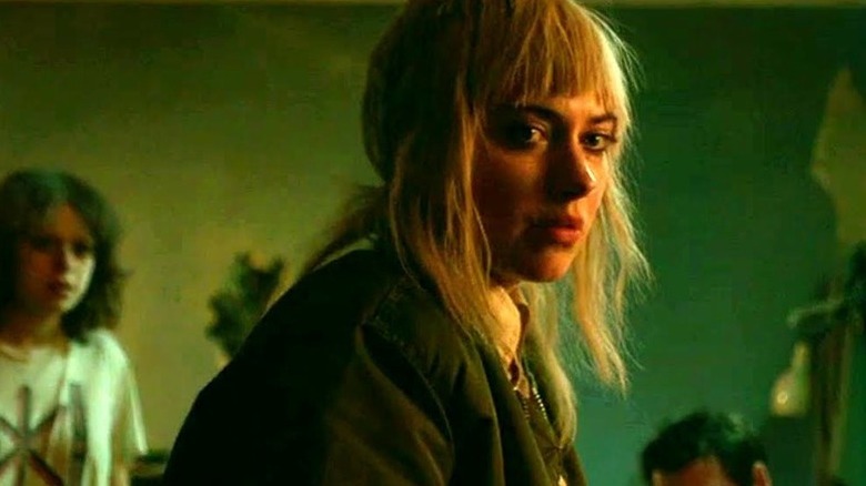 Imogen Poots looks for safety in Green Room