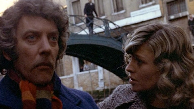 Donald Sutherland moustache in Don't Look Now