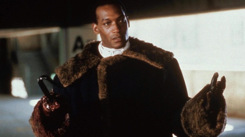 Candyman wears fur coat