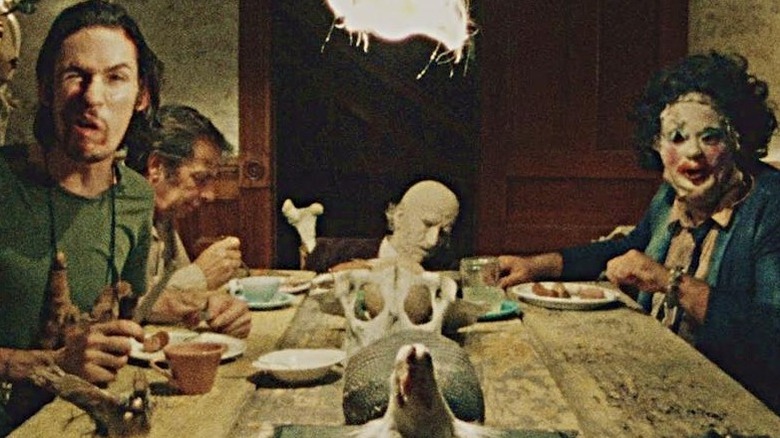 The Texas Chain Saw Massacre's infamous dinner scene