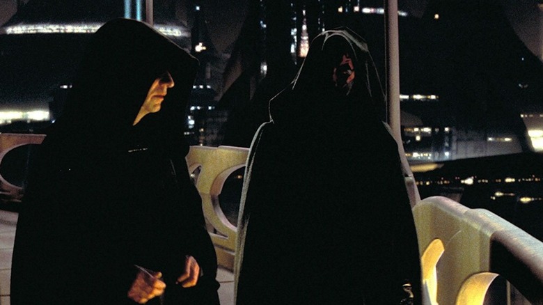 Star Wars: A Ameaça Fantasma, Sidious e Maul