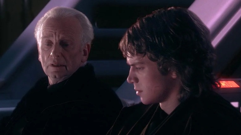 Star Wars: A Vingança dos Sith, Palpatine e Anakin