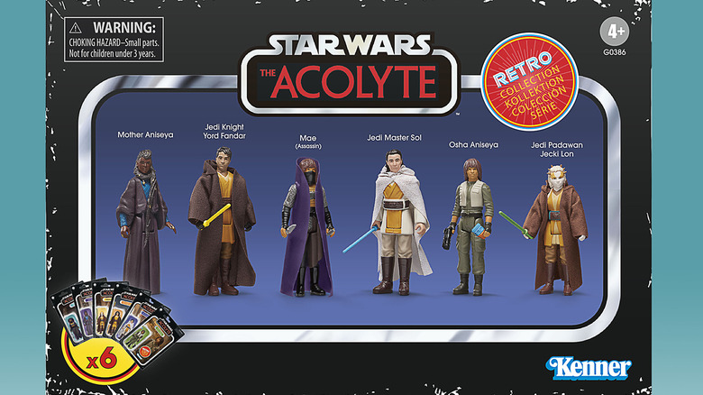 Star Wars: Bonecos de ação da coleção retrô Acolyte