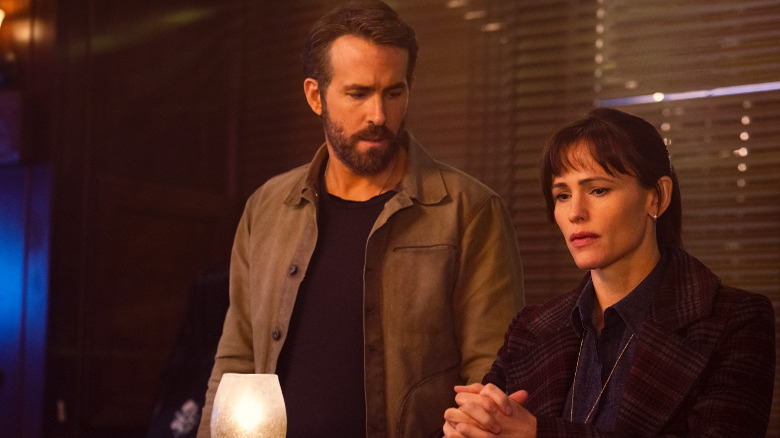 Ryan Reynolds and Jennifer Garner in The Adam Project