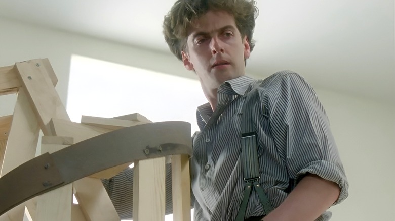 Peter Capaldi as Claude Langton in the Wasps' Nest episode of Poirot