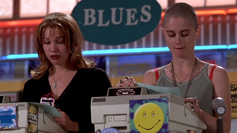 Renée Zellweger and Robin Tunney in Empire Records