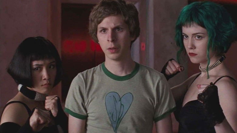 Scott Pilgrim Knives Chau and Ramona Flowers