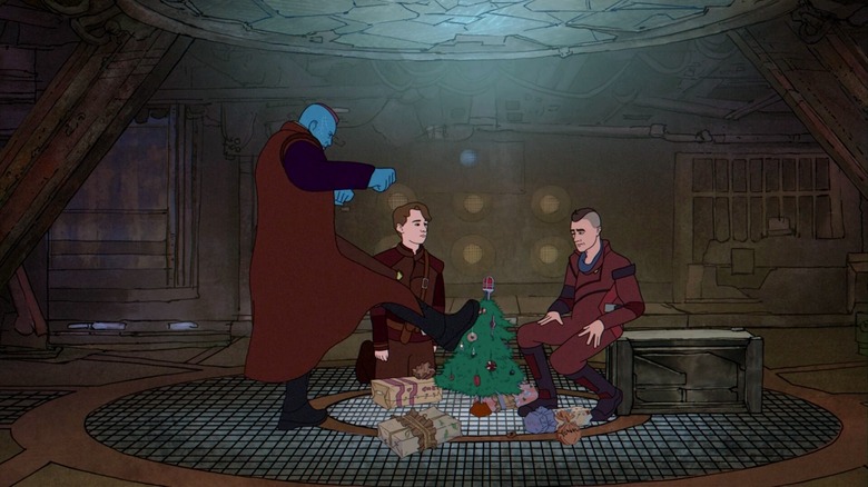 Christmas being ruined in The Guardians of the Galaxy Holiday Special