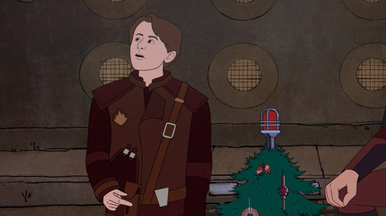 Young Quill in The Guardians of the Galaxy Holiday Special 