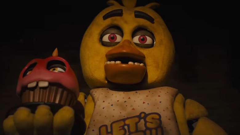 Five Nights at Freddy's chica cupcake