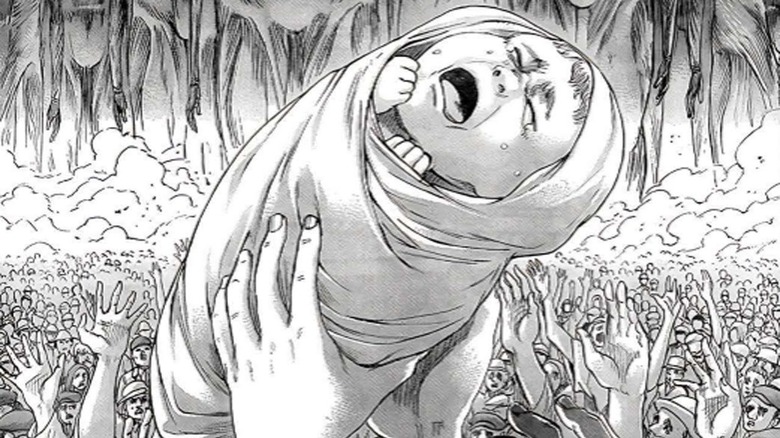 Attack on Titan chapter 134 baby