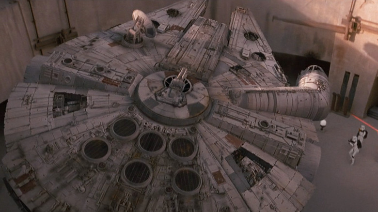 Millennium Falcon in Star Wars