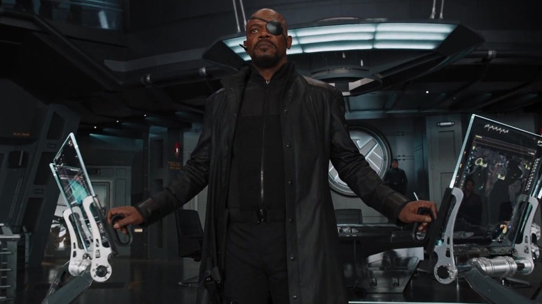 Os Vingadores 2012 Nick Fury