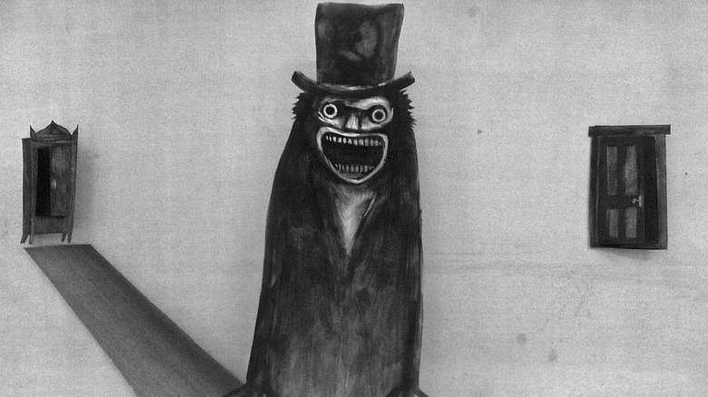 Mister Babadook smiling