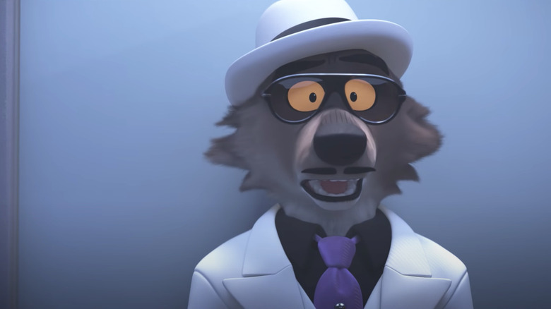 Mr. Wolf as voiced by Sam Rockwell