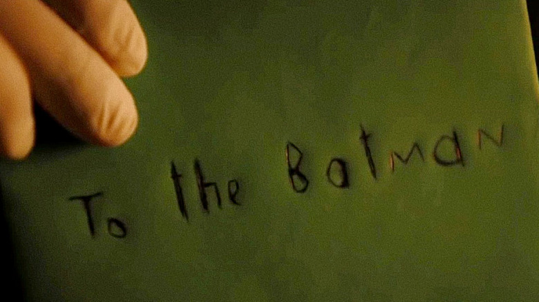Letter to The Batman