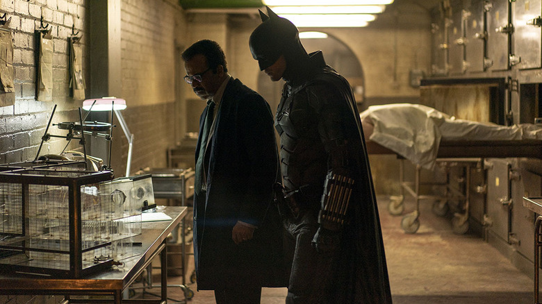 The Batman costume with James Gordon