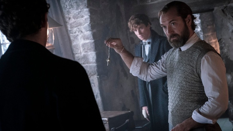 Eddie Redmayne and Jude Law in Fantastic Beasts: The Secrets of Dumbledore