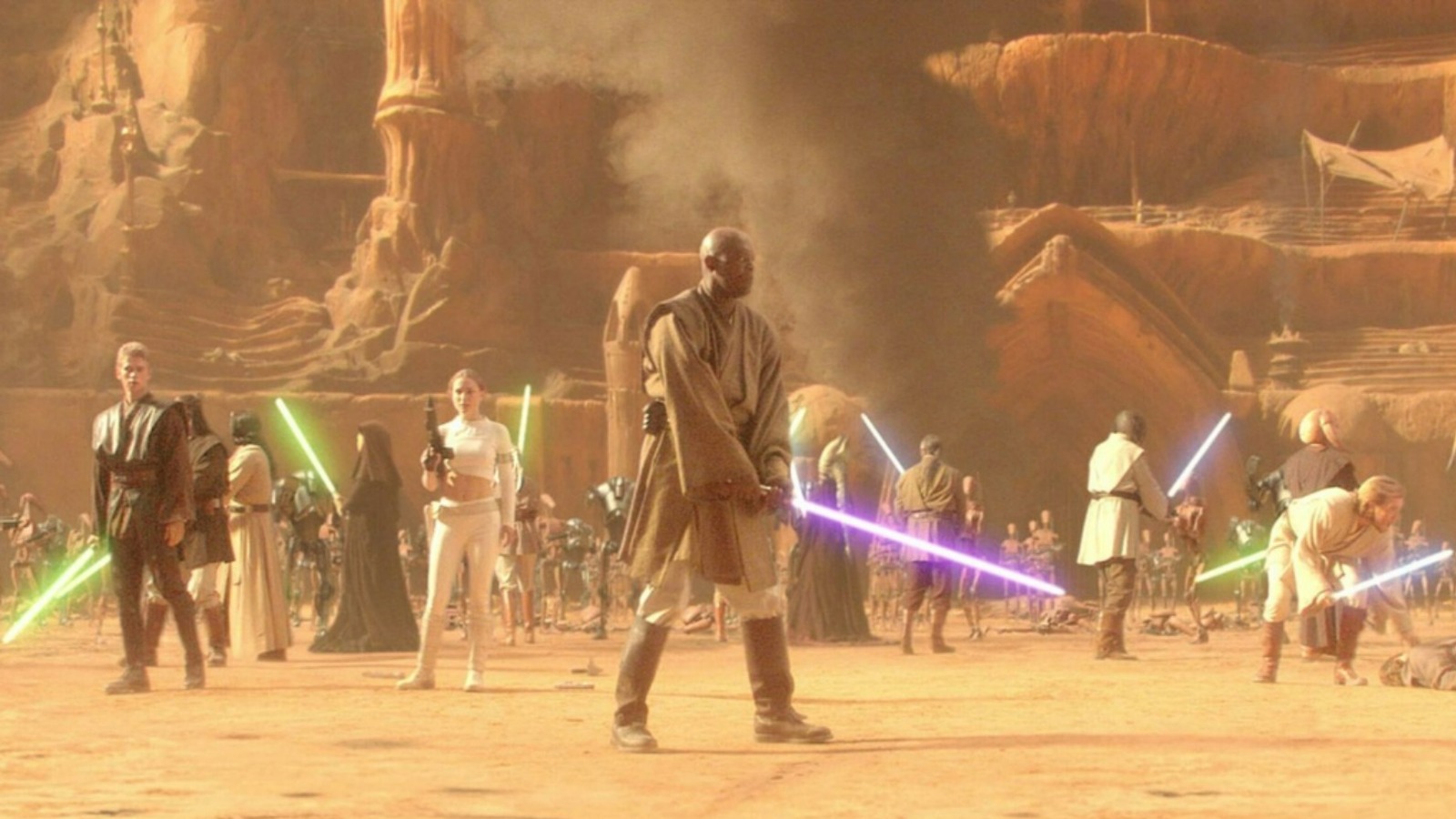 star wars attack of the clones battle of geonosis