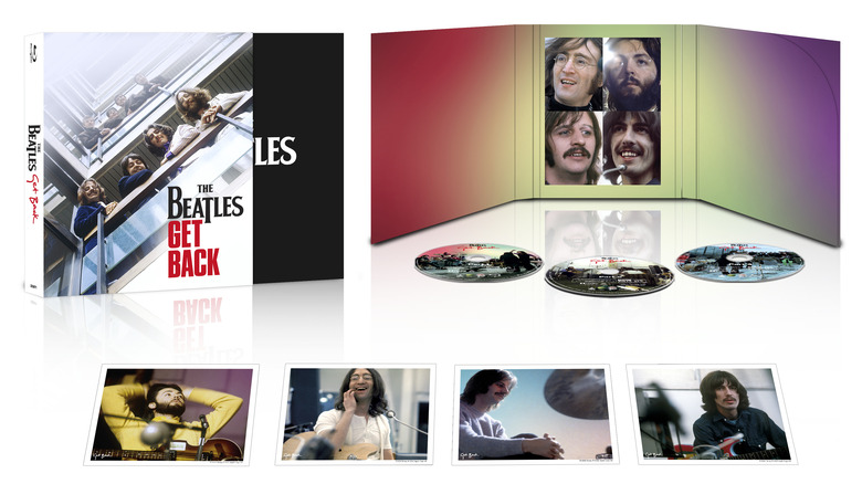 The Beatles: Get Back Blu-ray Promo Art