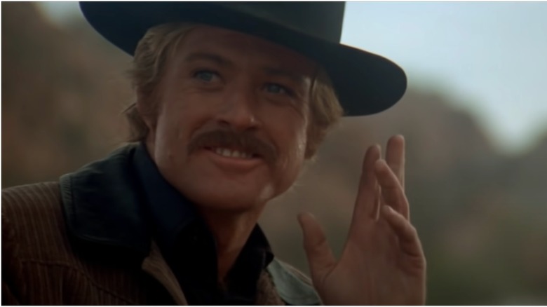 Robert Redford Sundance Kid grinning