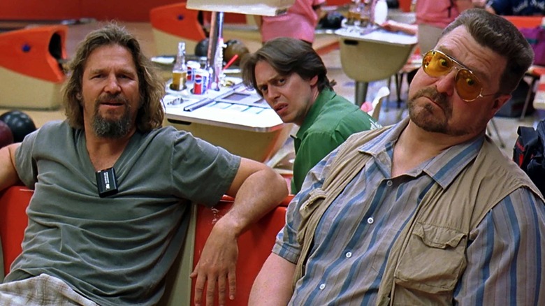 Jeff Bridges, Steve Buscemi, and John Goodman in The Big Lebowski