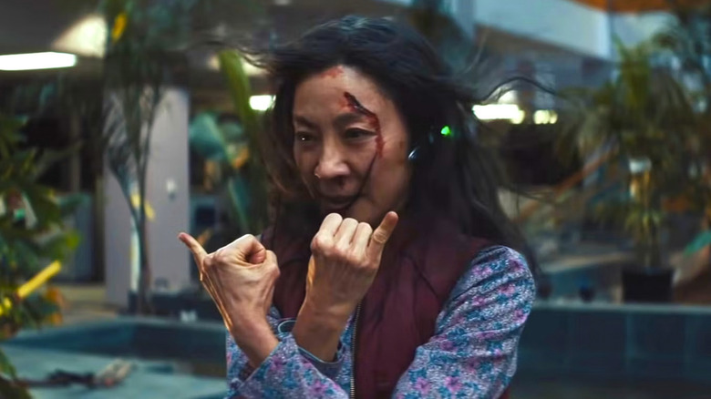 Michelle Yeoh as Evelyn Wang in Everything Everywhere All At Once