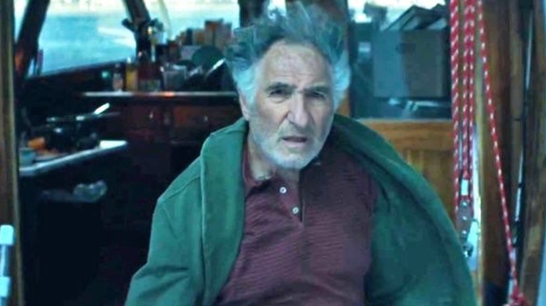 Judd Hirsch on boat