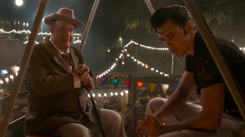 Tom Hanks and Austin Butler in "Elvis"