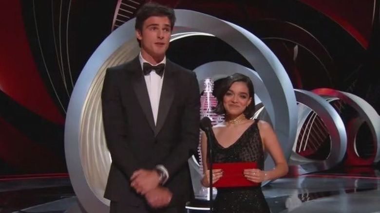 Oscars Jacob Elordi Rachel Zegler