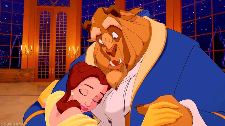 Belle and the Beast dancing