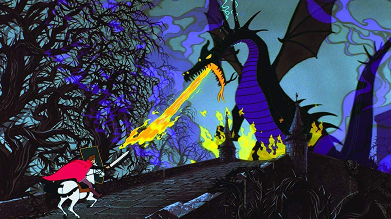 Prince fights dragon