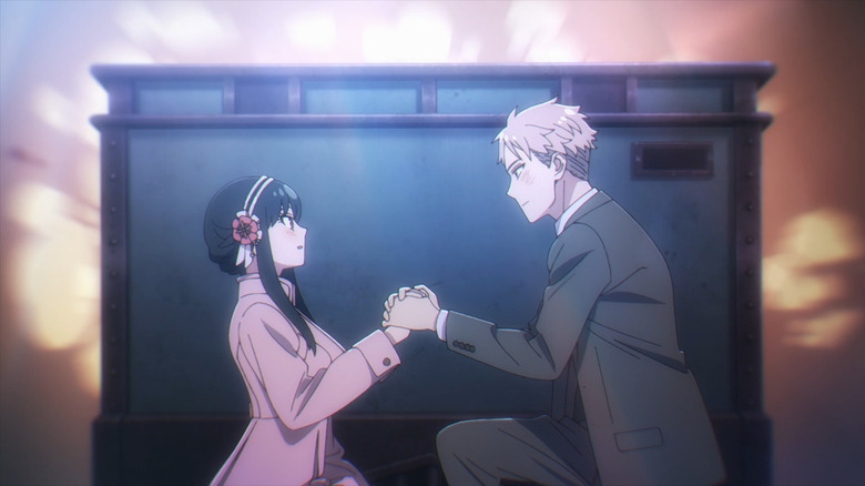 Spy x Family Loid offers Yor his hand in marriage