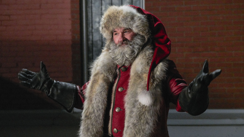 Russell as Santa Claus