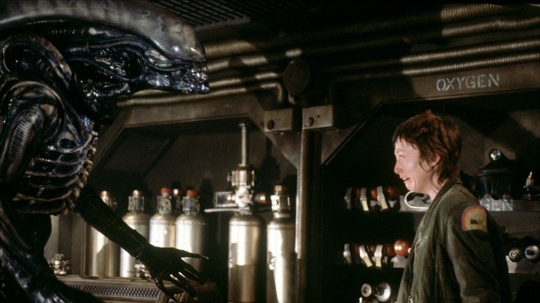 Veronica Cartwright as Lambert in Alien