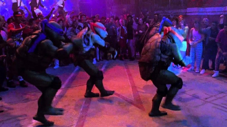 The Turtles dance to Ninja Rap