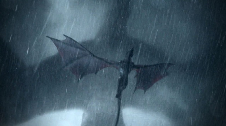 HOTD's Rain night dragon silhouette