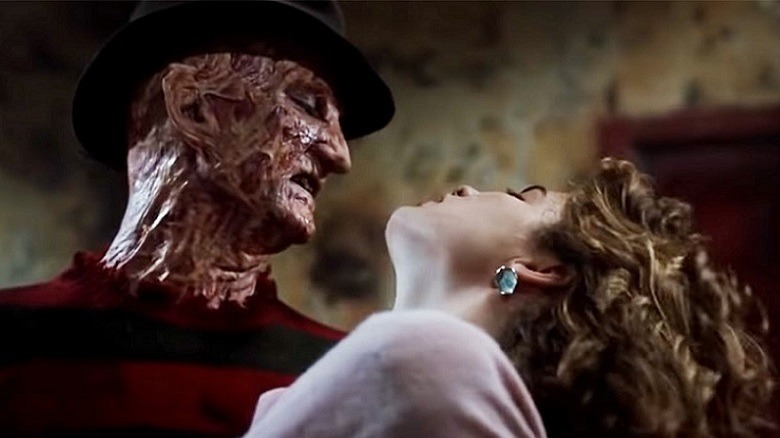 Freddy taunts a dying Nancy