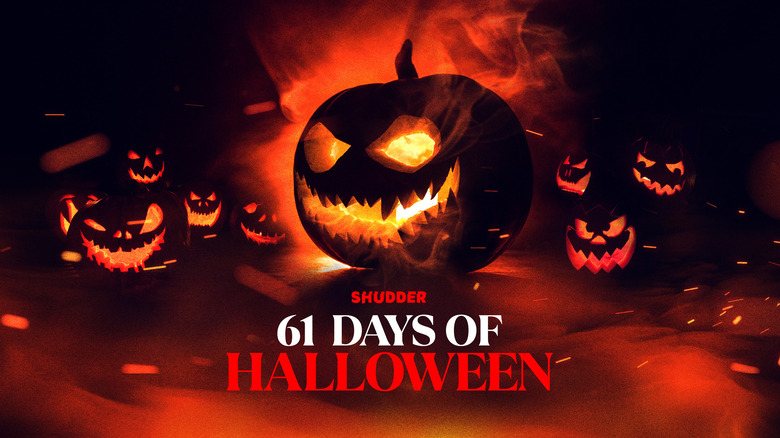 Promotional art for Shudder's 2022 edition of 61 Days of Halloween