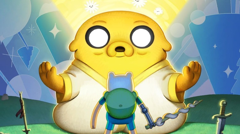 Finn and Jake in Adventure Time Distant Lands