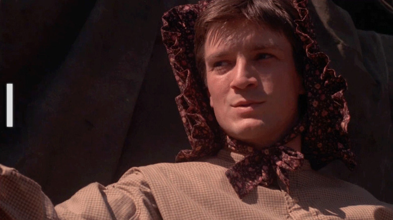 Nathan Fillion brown bonnet