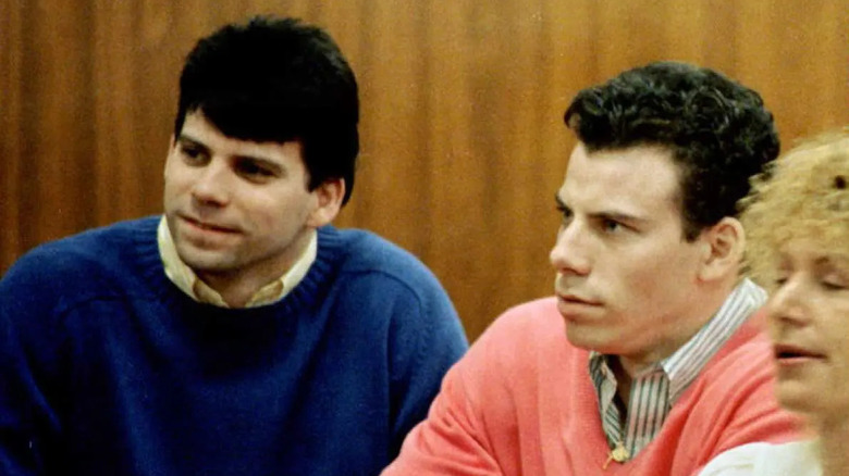 Menendez brothers in court Menendez + Menudo: Boys Betrayed