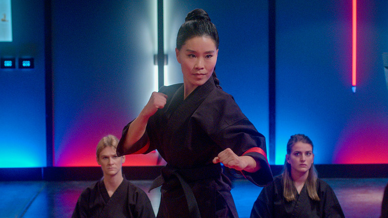 Alicia Hannah-Kim fight stance