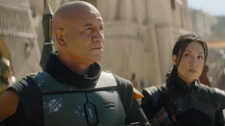 Temuera Morrison and Ming-Na Wen In The Book of Boba Fett
