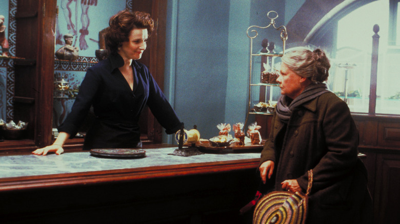 Juliette Binoche and Dame Judi Dench in Chocolat