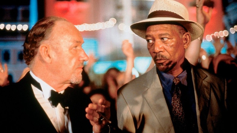 Gene Hackman and Morgan Freeman in Under Suspicion