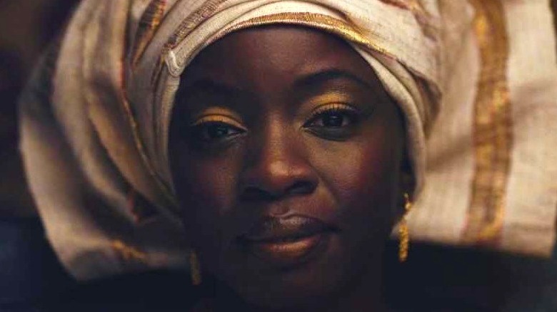 Dania Gurira headdress Mother of George