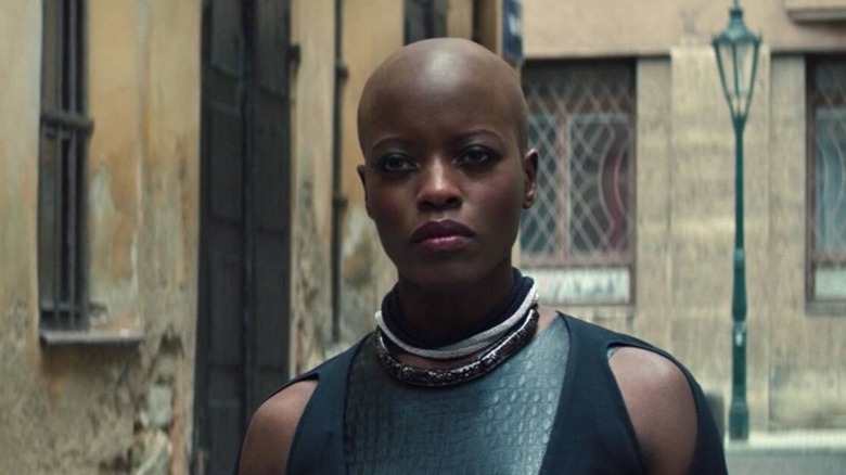 Florence Kasumba bald Falcon Winter Soldier