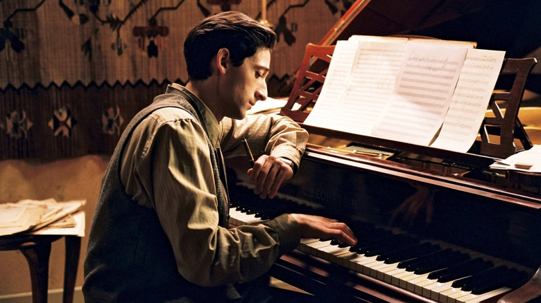 Władysław Szpilman playing the piano